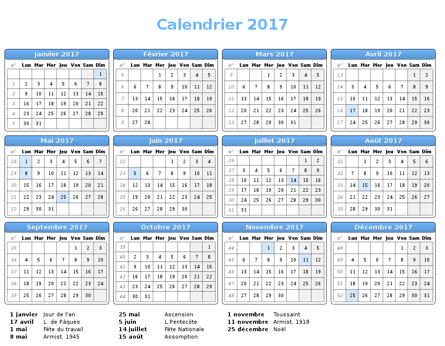 Calendrier des Saints et Fêtes 2024 à consulter et imprimer en PDF